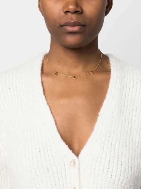 Missoma letter charm choker - Gold - zdjęcie produktu nr 2