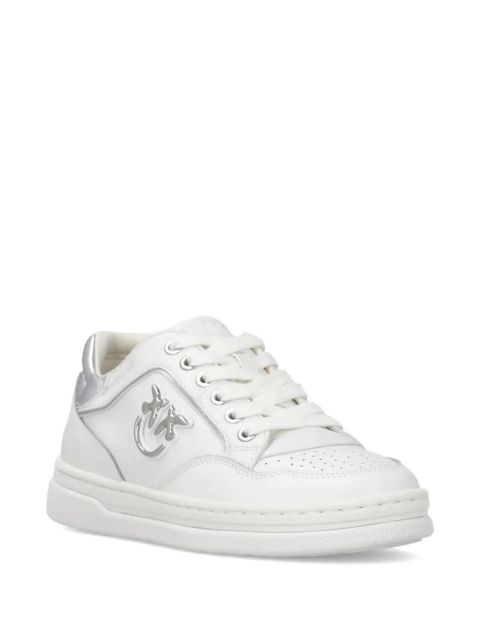 PINKO logo-detail lace-up sneakers - White - zdjęcie produktu nr 2