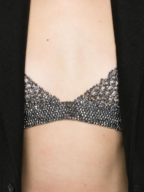 Golden Goose chain embellished top - Silver