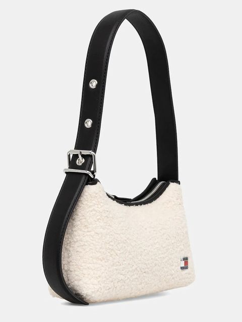 Tommy Jeans torebka kolor beżowy AW0AW18011