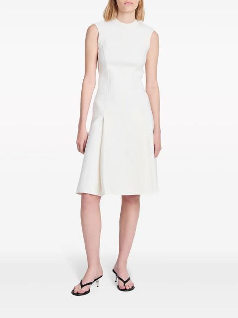 Proenza Schouler Kara pleat-detail dress - White - zdjęcie produktu nr 2