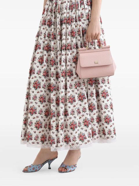 Dolce & Gabbana logo-plaque tote bag - Pink - zdjęcie produktu nr 2