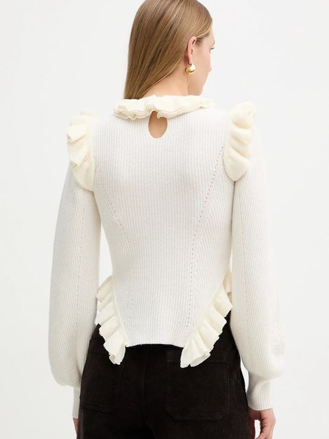 Twinset sweter z dodatkiem wełny