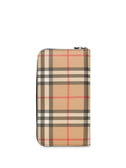 Burberry Vintage-Check zip-around wallet - Neutrals - zdjęcie produktu nr 2