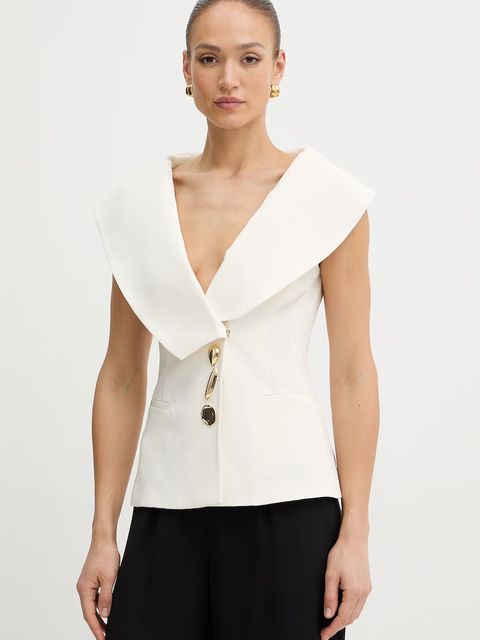 Simona Corsellini kamizelka damska z wiskozy - zdjęcie produktu nr 1