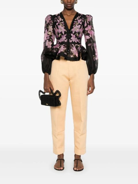 ZIMMERMANN Dawning blouse - Black