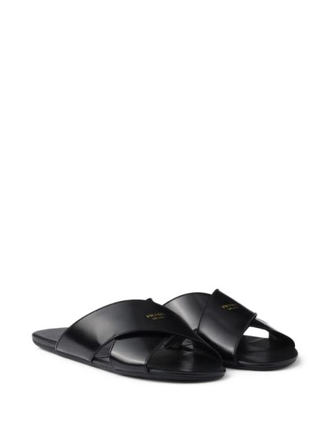 Prada cross-strap sandals - Black - zdjęcie produktu nr 2