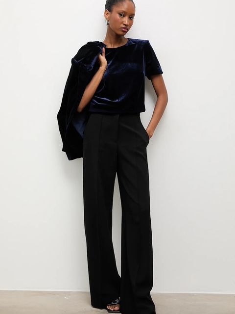 Answear.LAB bluzka welurowa - zdjęcie produktu nr 1