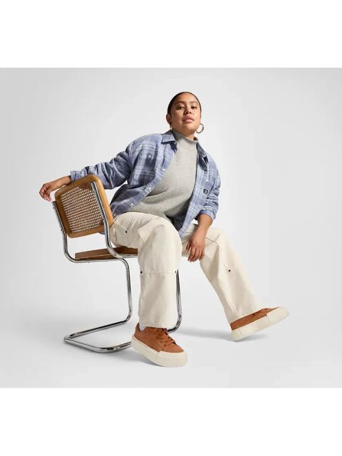 Converse tenisówki zamszowe Chuck Taylor All Star Cruise kolor brązowy A10090C