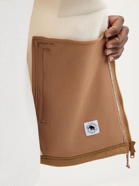 Mammut bezrękawnik outdoorowy Miracle kolor beżowy przejściowy 1014.05671