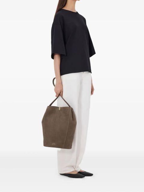 LouLou de Saison Osis drop-shoulder T-shirt - Black