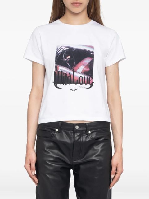 Zadig&Voltaire car-print T-shirt - White