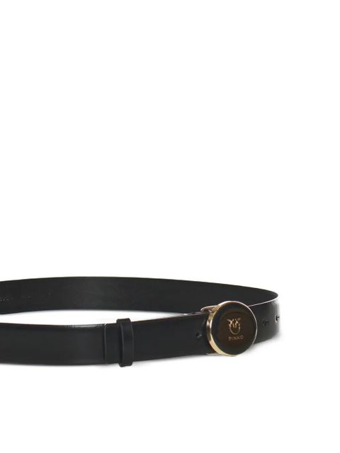 PINKO oval buckle belt - Black