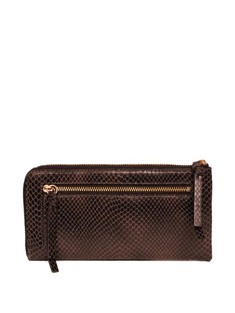 DRIES VAN NOTEN large leather wallet - Brown - zdjęcie produktu nr 2