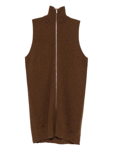 MM6 Maison Margiela knitted dress - Brown - zdjęcie produktu nr 1