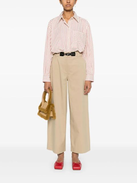 Maje wide-leg trousers - Neutrals