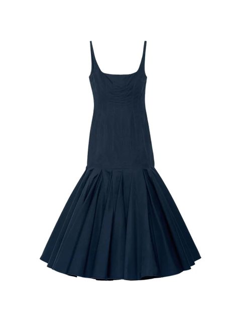 Jacquemus Agave pleated dress - Blue - zdjęcie produktu nr 1