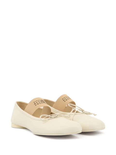 MM6 Maison Margiela Anatomic ballerinas shoes - Neutrals - zdjęcie produktu nr 2
