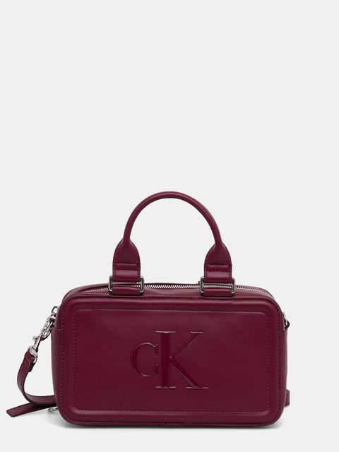 Calvin Klein torebka kolor bordowy LV04F3411G - zdjęcie produktu nr 1