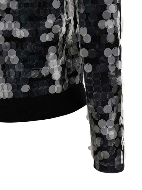 Max Mara Necton sequin-embellished cardigan - Black