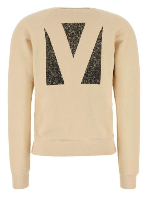 Valentino Garavani graphic-print cotton sweatshirt - Neutrals - zdjęcie produktu nr 2