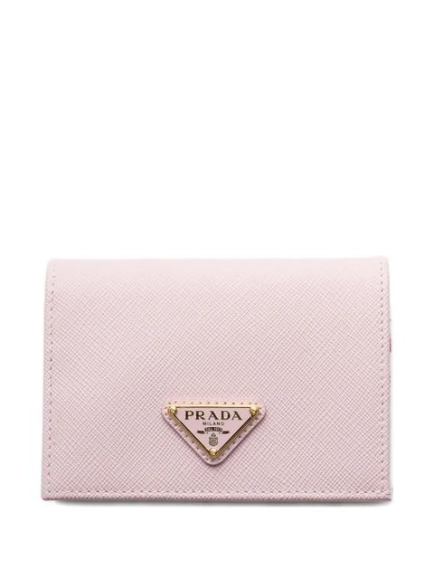 Prada small saffiano leather wallet - Pink - zdjęcie produktu nr 1