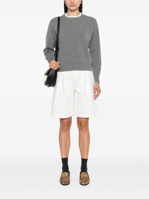 SANDRO contrast-collar jumper - Grey - zdjęcie produktu nr 2