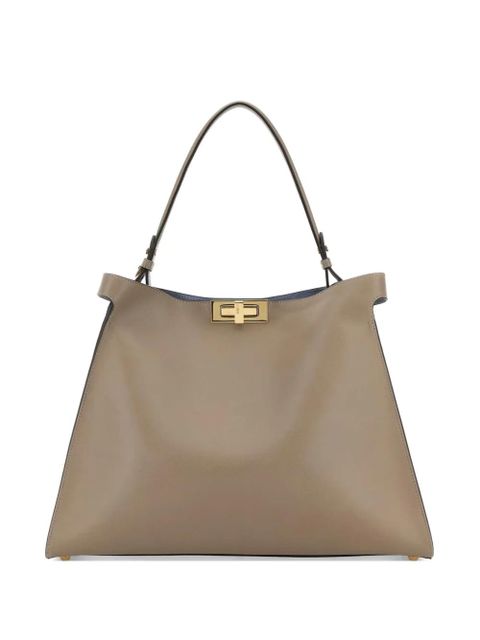 FENDI large Fendi Way tote bag - Grey - zdjęcie produktu nr 1