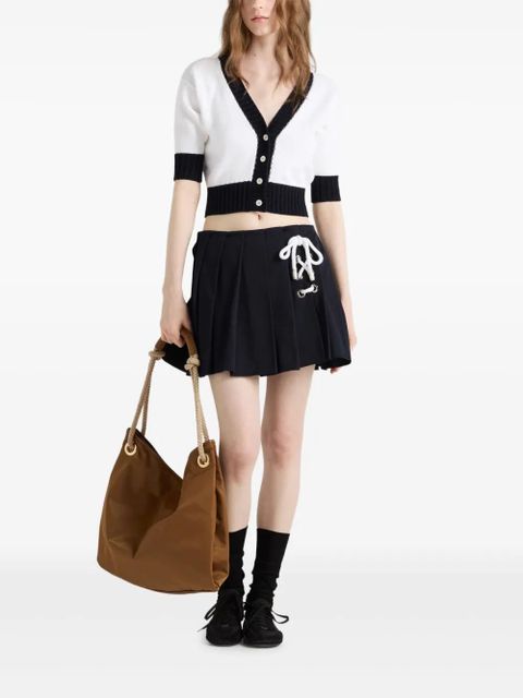 Prada knitted cardigan - White - zdjęcie produktu nr 2