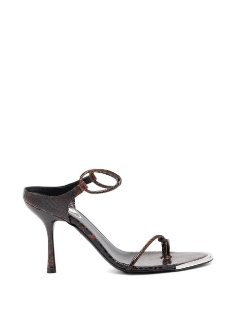 Diesel D-Diam's Infra Lace 90 sandals - Brown - zdjęcie produktu nr 1