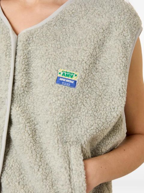 American Vintage Hoktown buttoned waistcoat - Grey