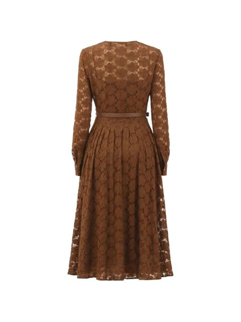 Max Mara tulle midi dress - Brown - zdjęcie produktu nr 2