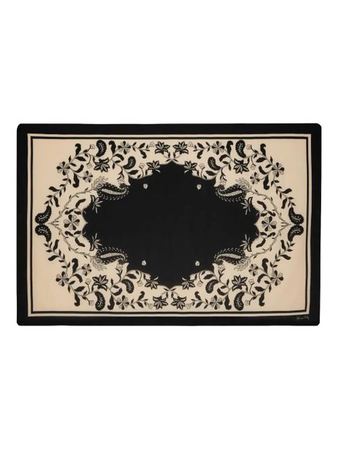 Johanna Ortiz Flowing Fortunes silk shawl - Neutrals - zdjęcie produktu nr 1