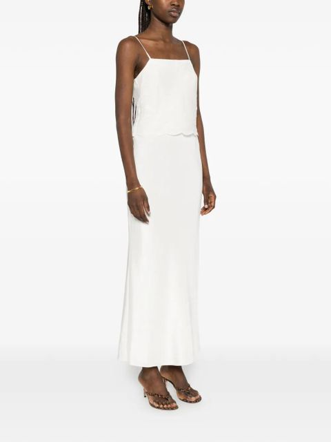 Posse Cove midi dress - Neutrals