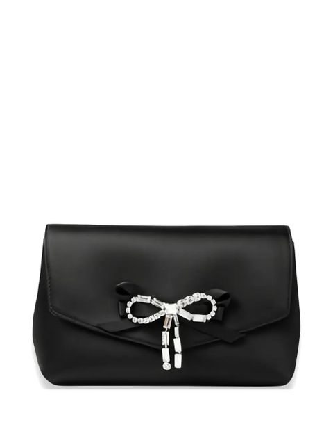 Jimmy Choo bow detail shoulder bag - Black - zdjęcie produktu nr 1