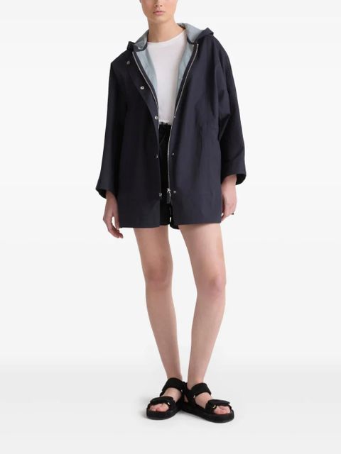 Yves Salomon cotton jacket - Blue