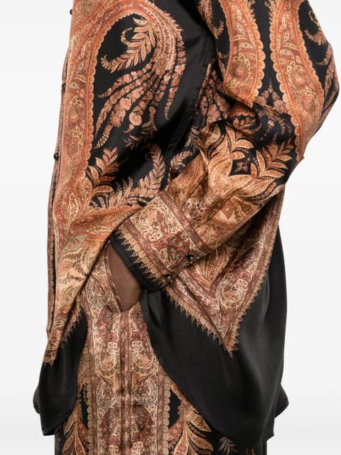 ZIMMERMANN paisley-print shirt - Black