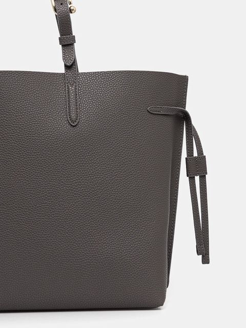 Furla torebka skórzana kolor szary WB02001 BX4329 4618S - zdjęcie produktu nr 2