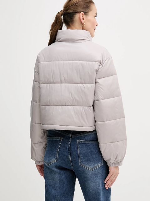 Calvin Klein Jeans kurtka kolor szary zimowa LV047D504G