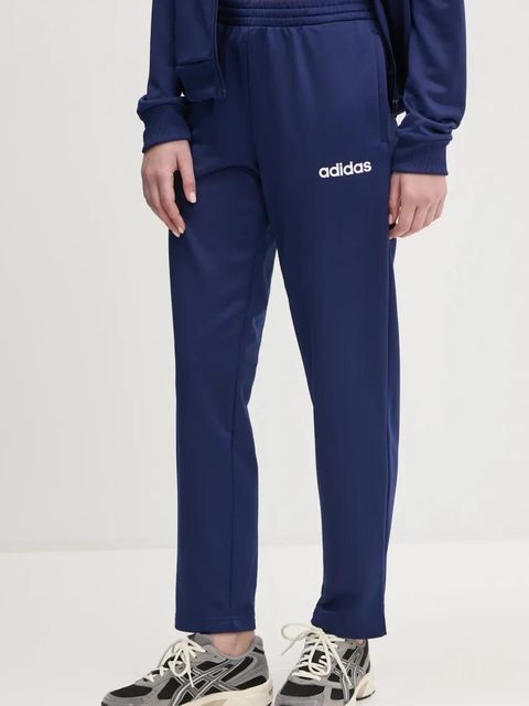 adidas dres LINEAR TS damski kolor granatowy JD2696