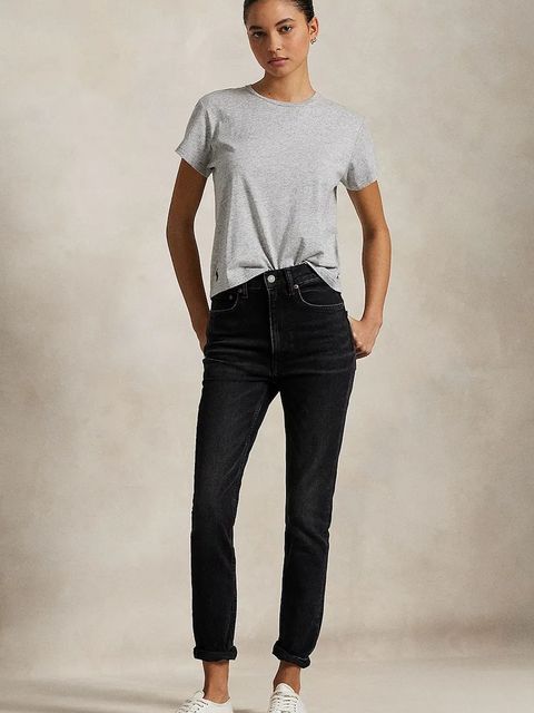 Polo Ralph Lauren t-shirt damski kolor szary 211967102 - zdjęcie produktu nr 2