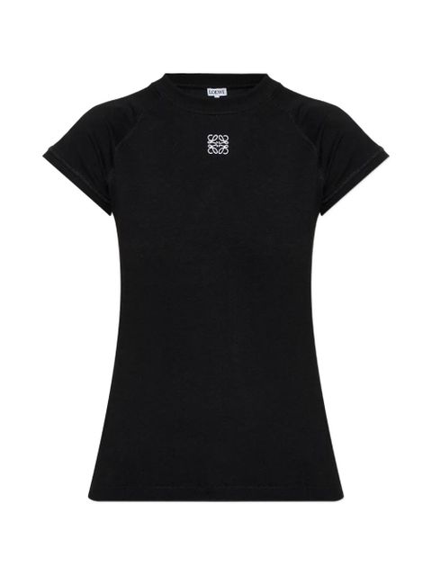 LOEWE embroidered-logo T-shirt - Black - zdjęcie produktu nr 1