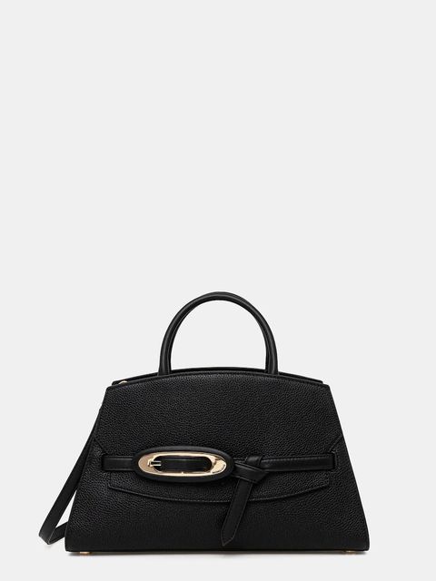 MICHAEL Michael Kors torebka skórzana kolor czarny 30F5GQ8S6L - zdjęcie produktu nr 1