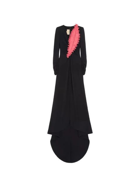 Valentino Garavani embroidered cady couture gown - Black - zdjęcie produktu nr 1