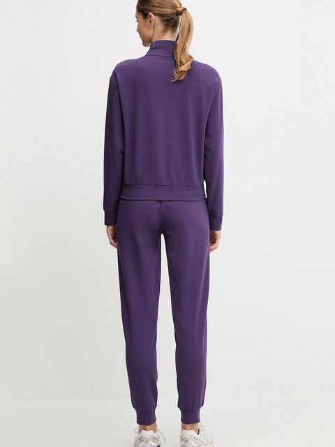 EA7 Emporio Armani dres damski kolor fioletowy AF13135.7W000463