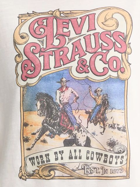 Levi's t-shirt bawełniany damski kolor biały A8804