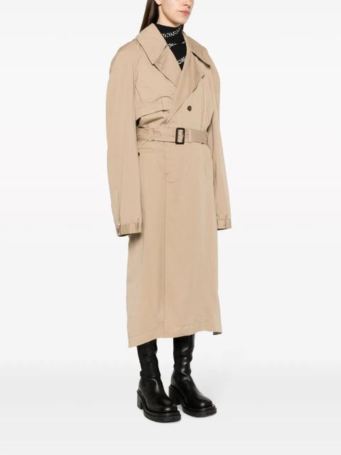 Balenciaga belted trench coat - Neutrals