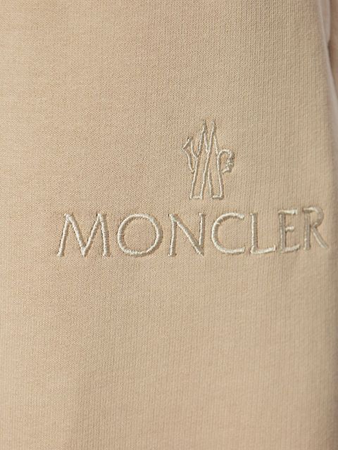 Moncler logo trousers - Neutrals