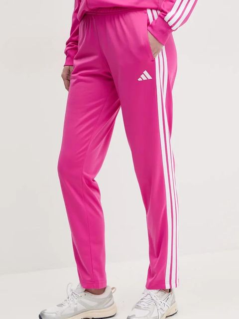 adidas dres 3-Stripes damski kolor różowy JD5436