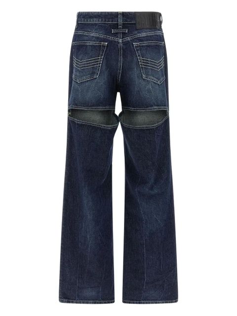 Jean Paul Gaultier The Cut-Out wide-leg jeans - Blue - zdjęcie produktu nr 2